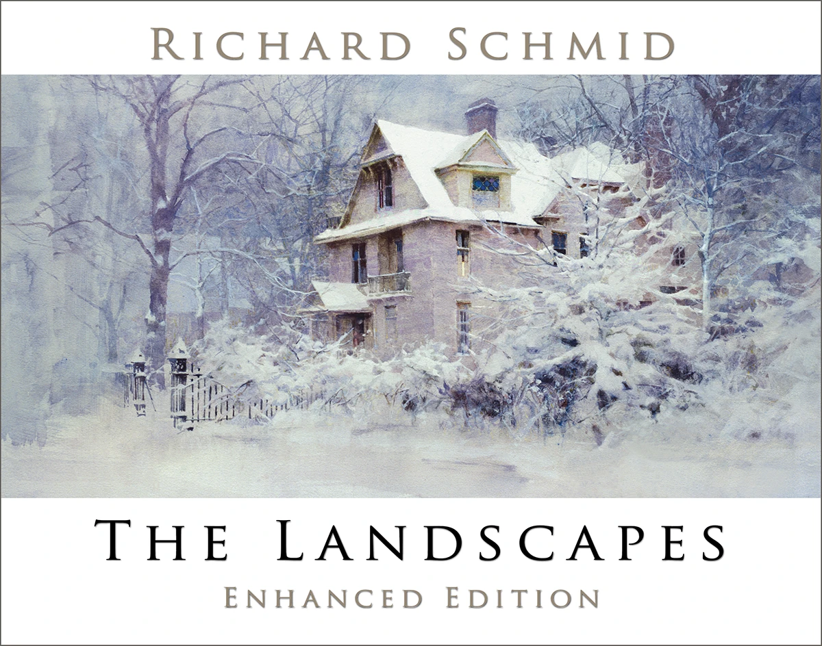 Cover of book, The Landscapes by Richard Schmid